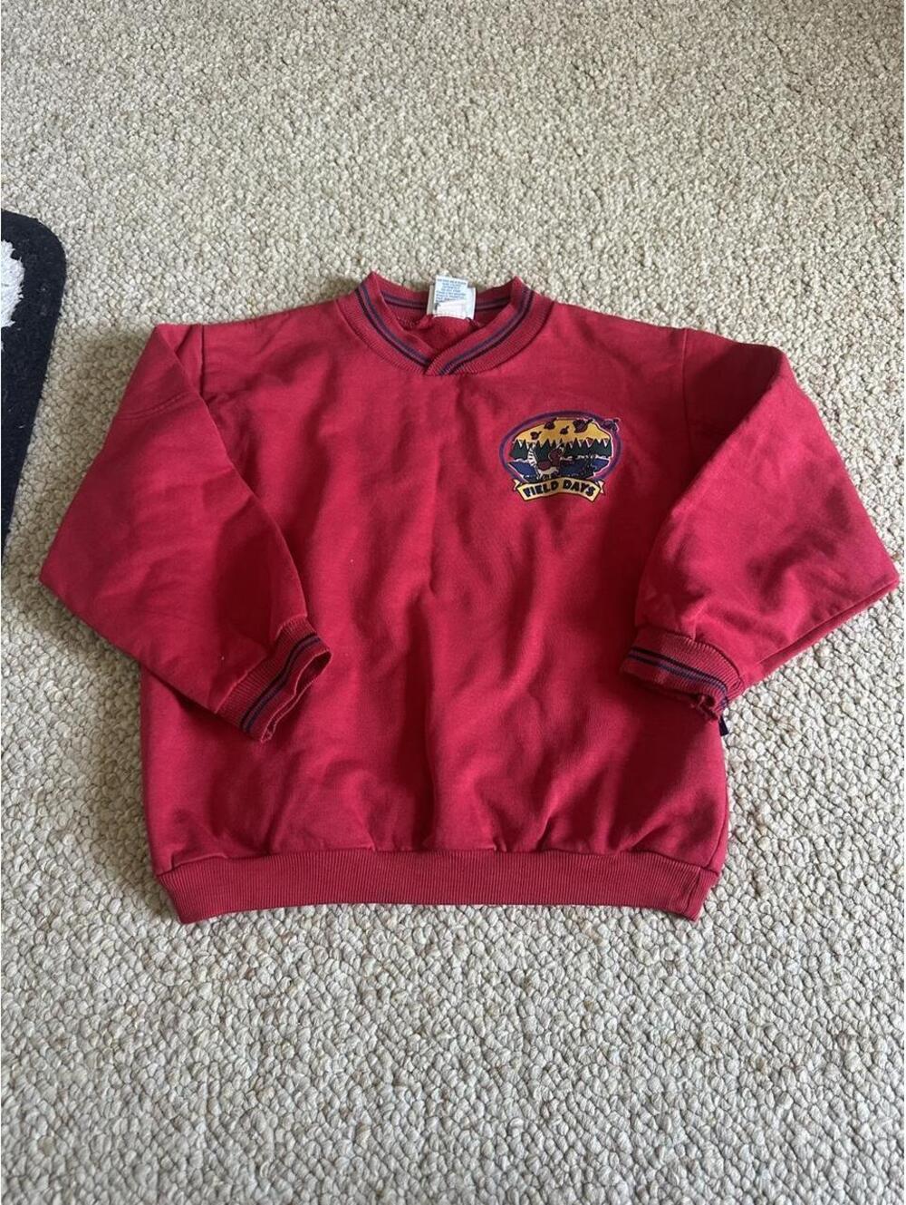 Red Osh Kosh vintage 90s crewneck sweatshirt